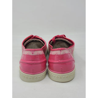 Cute Louis Vuitton pink LV Monogram low top sneakers 41 sz