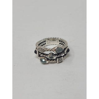 David Yurman rings silver 6 US