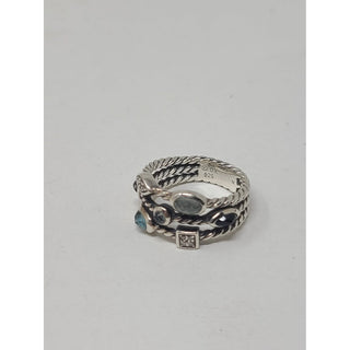 David Yurman rings silver 6 US