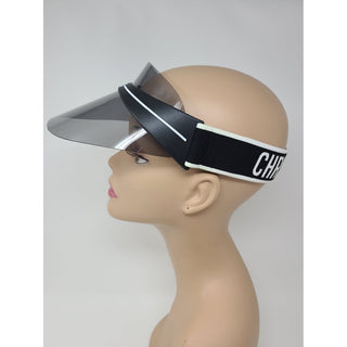 Dior Black J'Adior print Dior Club 1 visor