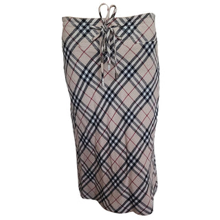 Burberry Brown Multicolor Nova Check Plaid Skirt 6 US