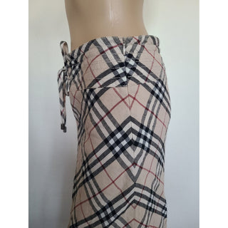 Burberry Brown Multicolor Nova Check Plaid Skirt 6 US