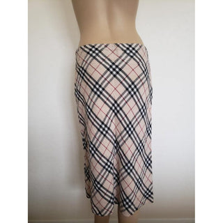 Burberry Brown Multicolor Nova Check Plaid Skirt 6 US