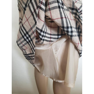 Burberry Brown Multicolor Nova Check Plaid Skirt 6 US