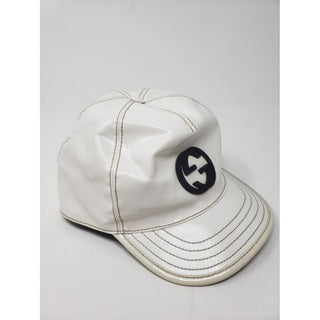 Gucci White GG logo baseball cap XL sz