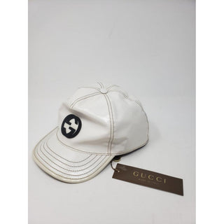 Gucci White GG logo baseball cap XL sz