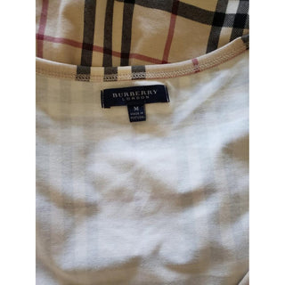 Burberry Brown Multicolor Nova Check Top M sz