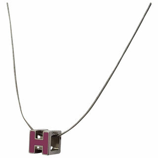 Hermès necklaces Cage d'H silver