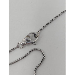 David Yurman Sterling Silver Diamond Confetti Necklace