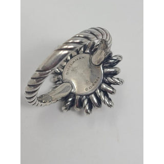 David Yurman Starburst Sterling Silver Pearl ring 6 US