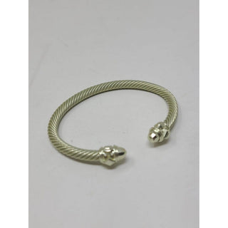 David Yurman light green aluminum Renaissance cable cuff