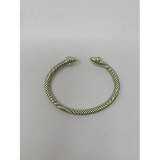 David Yurman light green aluminum Renaissance cable cuff