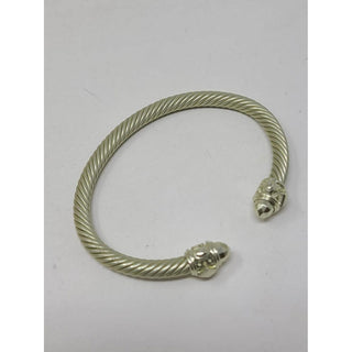 David Yurman light green aluminum Renaissance cable cuff