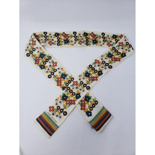 Louis Vuitton white multicolor LV Monogram Silk Bandeau