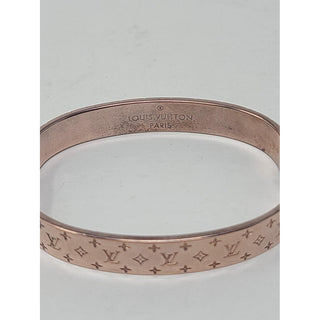 Louis Vuitton Nanogram gold-tone bracelet