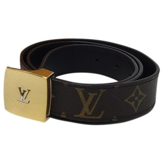 Louis Vuitton multicolor brown LV Monogram belt 85 cm