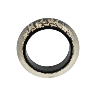 Louis Vuitton Black LV Charm Resin Monogram Inclusion Bracelet