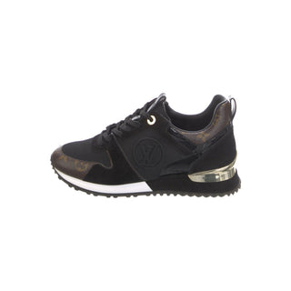 Authentic Louis Vuitton Run Away Sneakers – Black Monogram, 38 sz