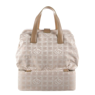 Chanel Beige Interlocking CC Shopping bag