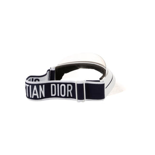 Dior Black Dior Club 1 Logo printed Visor