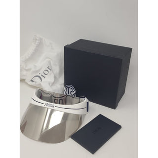 Dior Black Dior Club 1 Logo printed Visor