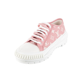 Authentic Louis Vuitton Pink Monogram Squad Sneakers – Platform, IT 39.5
