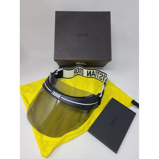 Dior Black J'Adior print Dior Club 1 visor
