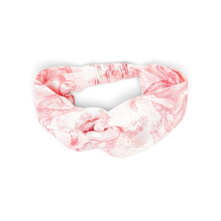 Authentic Christian Dior Toile de Jouy Headband – Pink White M sz