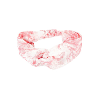Authentic Christian Dior Toile de Jouy Headband – Pink White M sz