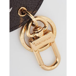 Authentic Louis Vuitton LV Monogram Illustre Key Holder Charm