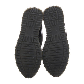 Authentic Louis Vuitton Run Away Sneakers – Black Monogram, 38 sz