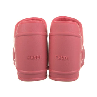 Fendi Pink Platform Wedge Sandals 40 sz