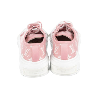 Authentic Louis Vuitton Pink Monogram Squad Sneakers – Platform, IT 39.5