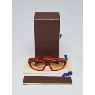 Louis Vuitton brown LV Monogram print Obsession sunglasses