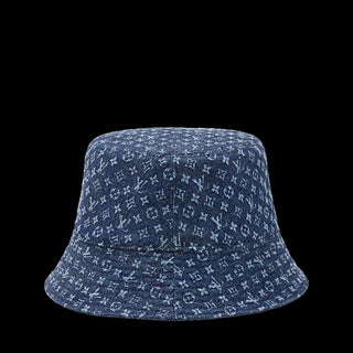 Authentic Louis Vuitton LV Monogram Denim Icon Bucket Hat M sz