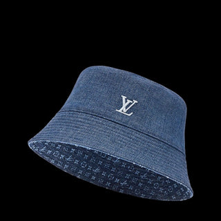 Authentic Louis Vuitton LV Monogram Denim Icon Bucket Hat M sz