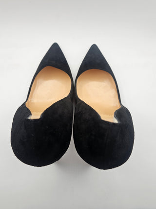 Christian Louboutin Black Suede So Kate Stiletto Pumps 40 sz