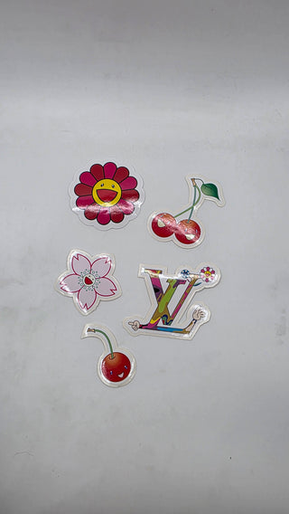 Louis Vuitton set of stickers