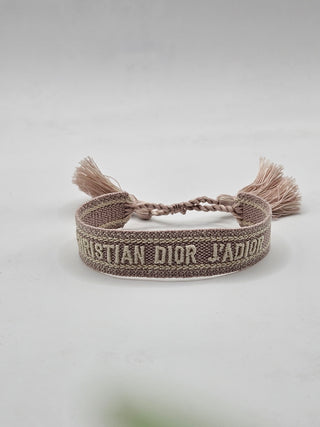 Christian Dior Beige J'adior Friendship Bracelet