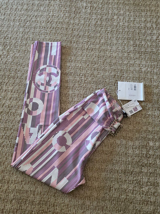 Chanel Multicolor CC Logo 2023 Skinny Leg Pants w/ Tags US6
