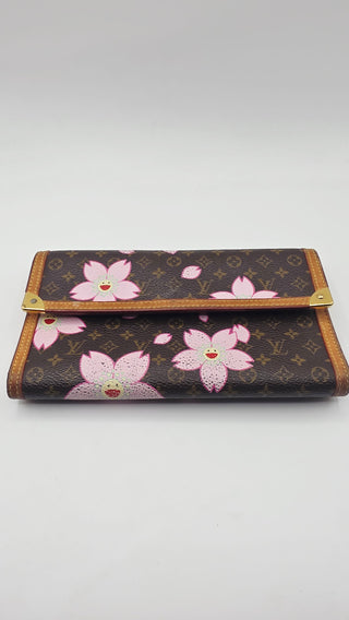 Louis Vuitton LV Monogram Cherry Coated Canvas Wallet