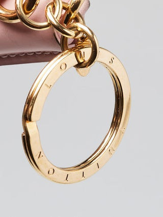 Louis Vuitton Pink LV Monogram Canvas Tassel Key Chain Bag Charm