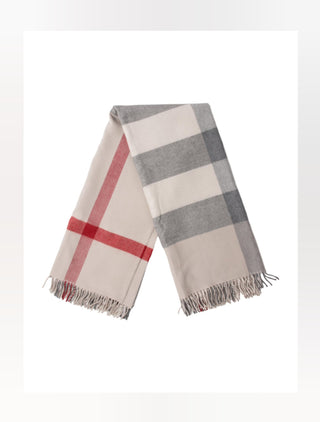 Burberry Multicolor Baby House Check Merino Wool Blanket w/ Tags