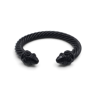David Yurman Dark Black Aluminum Renaissance Cuff