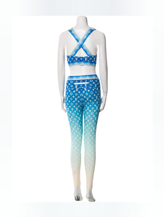 Louis Vuitton Blue multicolor
2021 LV Printed Pant Set XS