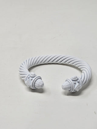 DAVID YURMAN white Aluminum Renaissance Cable Cuff Bracelet