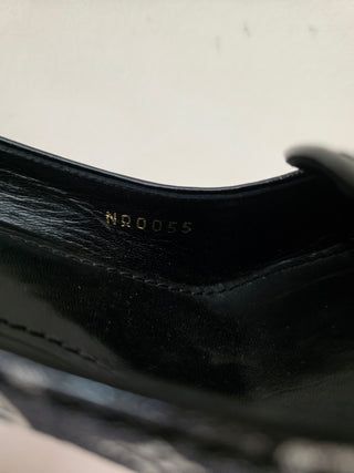 Louis Vuitton Blue Canvas LV Monogram Printed Pumps 39 sz