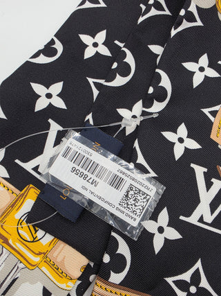 Louis Vuitton LV Monogram Confidential Silk Scarf w/ Tags