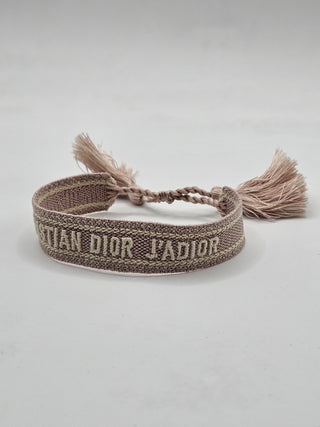 Christian Dior Beige J'adior Friendship Bracelet