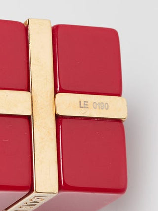 Louis Vuitton Goldtone Metal Red Resin Bijou Sac Surprise Bag Charm